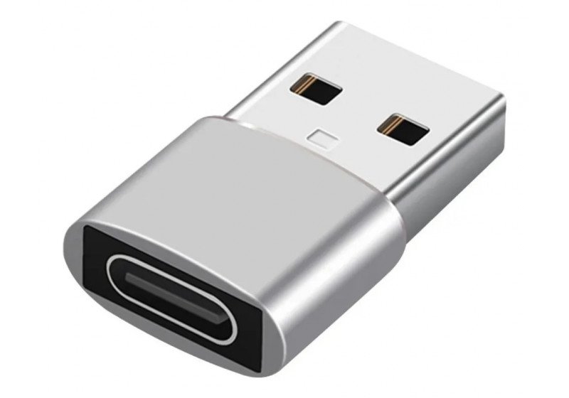 Adaptador Conector Tipo C Para USB - Conversor USB - C