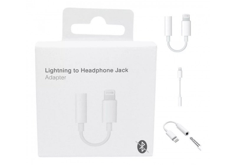 Adaptador iPhone Lightning para Fone de ouvido P2 3.5mm