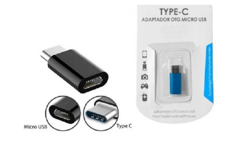 Adaptador Otg Micro Usb  X Tipo C Type-c