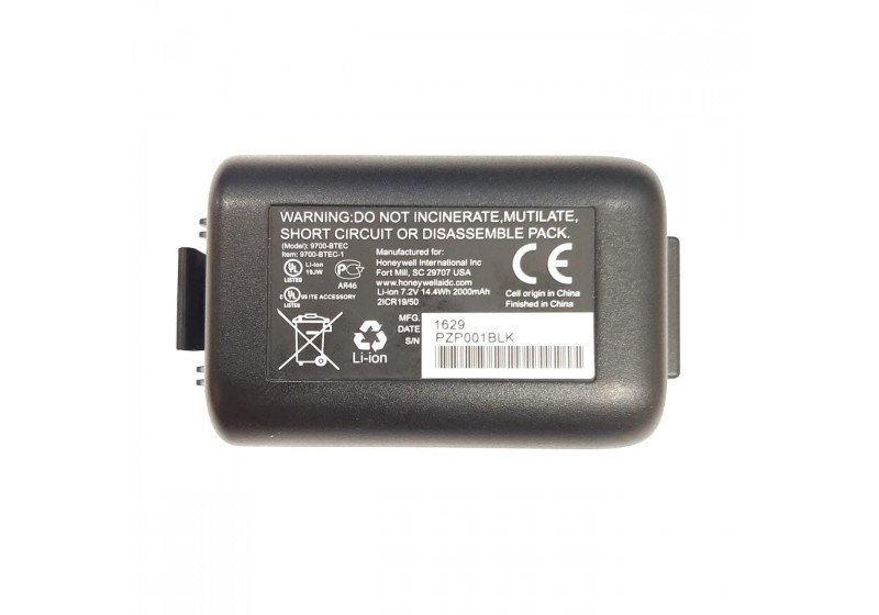 Bateria coletor honeywell dolphin 9700 2000MAH