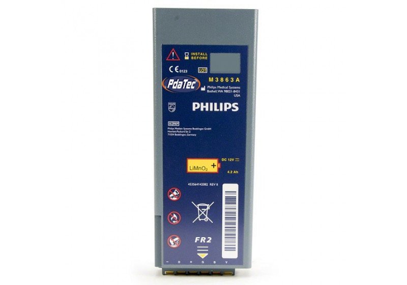 Bateria  Desfibrilador Philips M3863a Fr2  - A Base De Troca