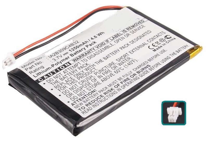 BATERIA GPS GARMIN Nuvi300 IQN300SL 1250MAH