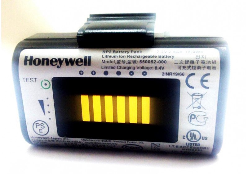 Bateria Honeywell Impressora Portatil RP2 7,2V 2,5A Original