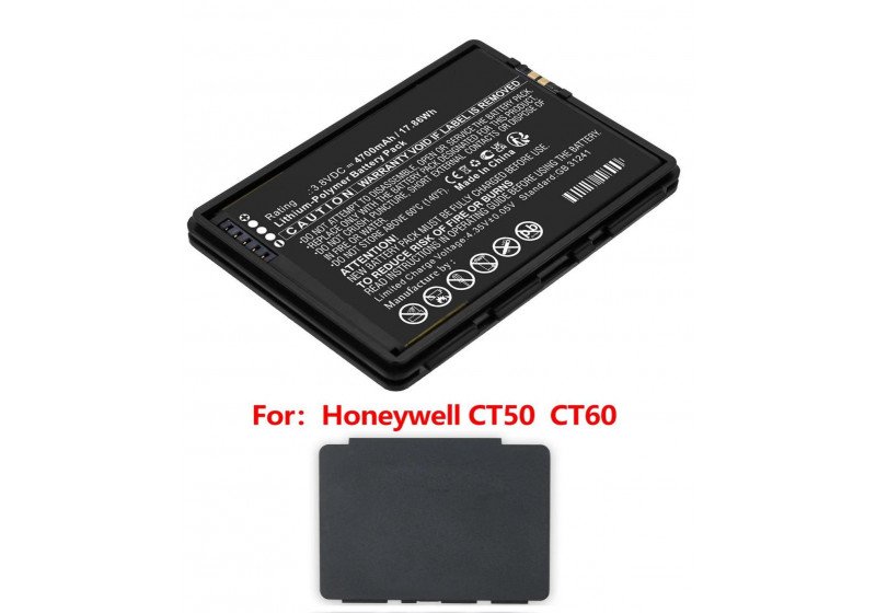 Bateria para Coletor Honeywell Dolphin CT50 e CT60 - 4700mAh