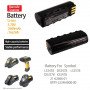 Bateria para Scanner Motorola Symbol LS3478 3,7V 2200mAh