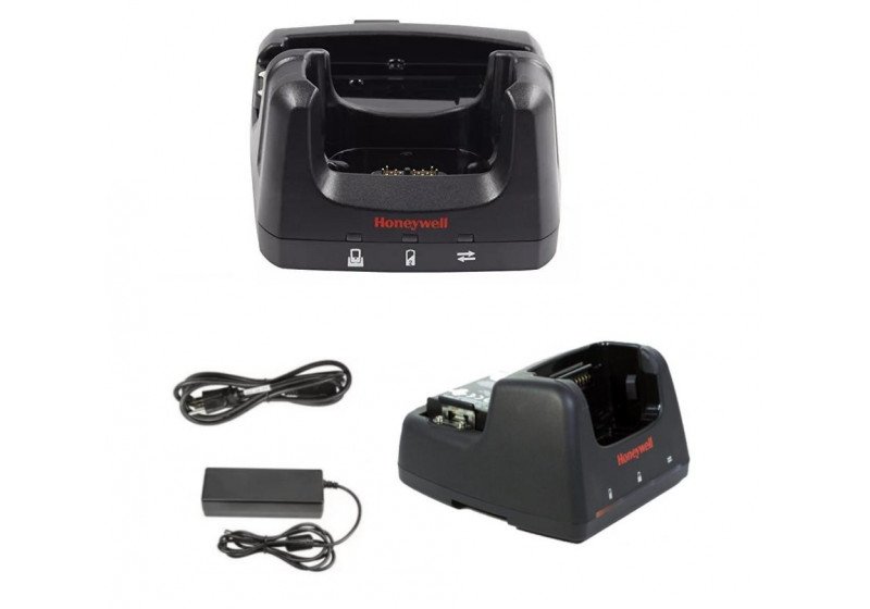 Berço Honeywell para Coletor Dolphin 7800 - 1 Posição Coletor +1 Posição Bateria - USB