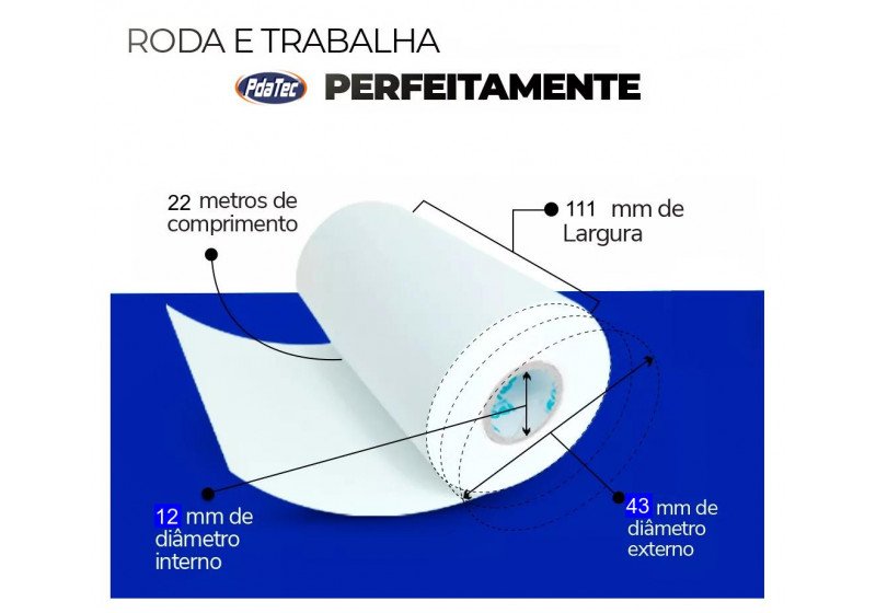 Bobina Térmica Impressora Datecs Dpp-450 4