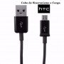 Cabo de Sincronismo e Carga Micro USB HTC Original