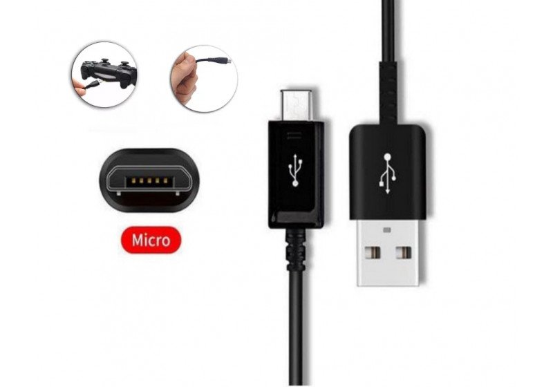 Cabo de Sincronismo e Carga Micro USB HTC Original