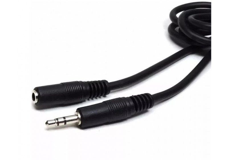 Cabo Extensão Fone De Ouvido Plug P2 Estereo