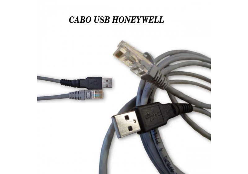 Cabo USB Honeywell Leitores Voyager, Xenon E Granit