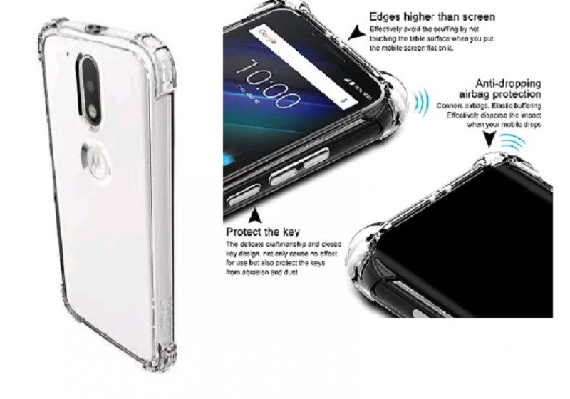 Capa Anti Impacto Motorola Moto G4 Play XT1603 Transparente