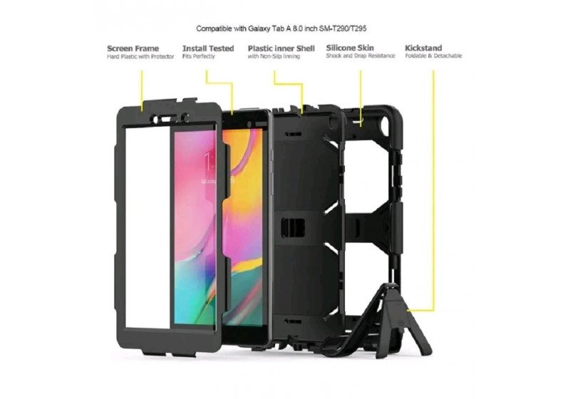 Capa Survivor Anti Shock Samsung Galaxy Tab. A 8''  T295 T290