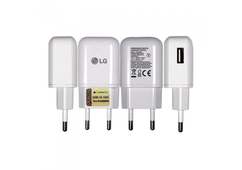 carregador de parede LG 1800MAH Com cabo Micro Usb