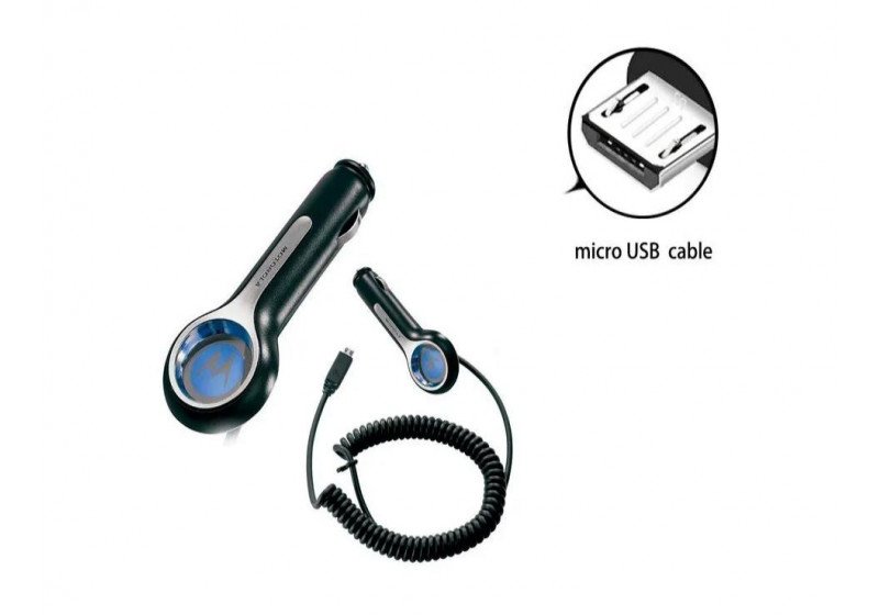 Carregador Veicular Micro USB para Motorola