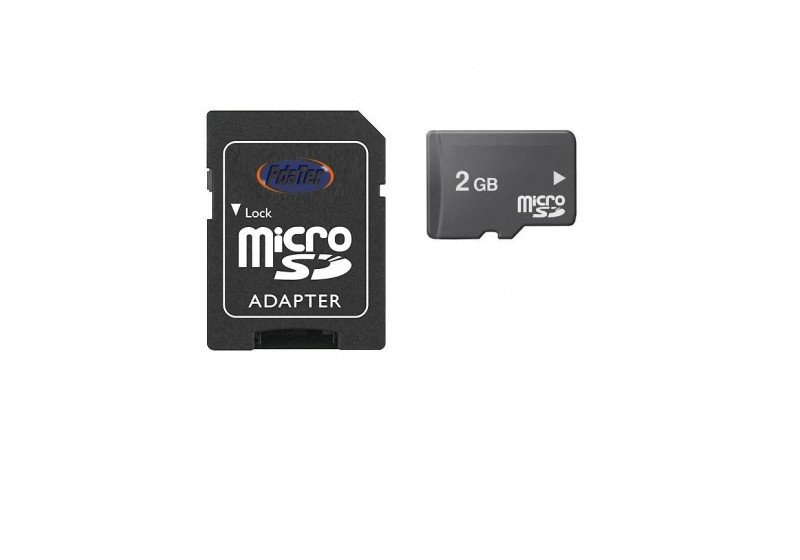 Cartao De Memoria Micro Sd 2GB Acompanha Adaptador