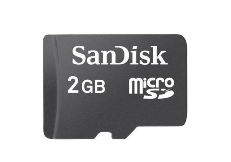 Cartão De Memória Micro SD 2GB com Adaptador Original