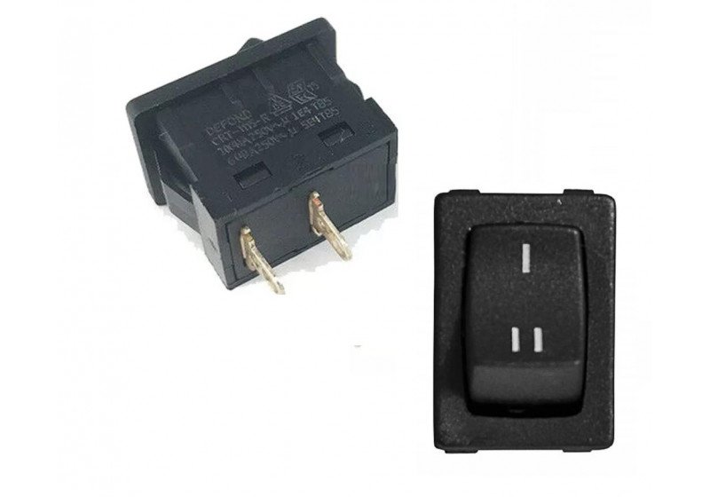 Chave Interruptor CRT-1115-0 15A  -Preto