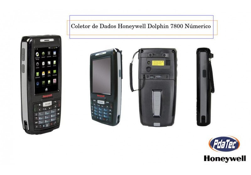 Coletor Honeywell Dolphin 7800 Númerico Black