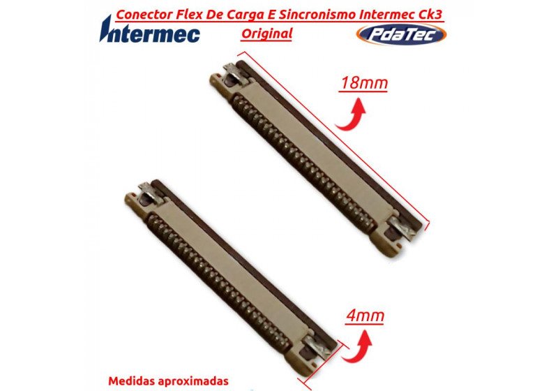 Conector Flex De Carga E Sincronismo Intermec Ck3 Original