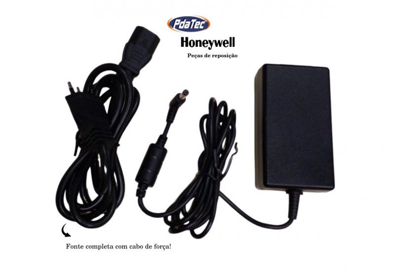 Fonte Carregador para Impressora Térmica Honeywell RP4 RP4T