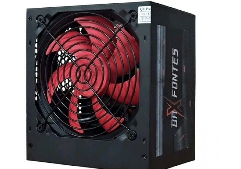 FONTE GAMER ATX 500W 24P + SATA 80 PLUS BRONZE Oem