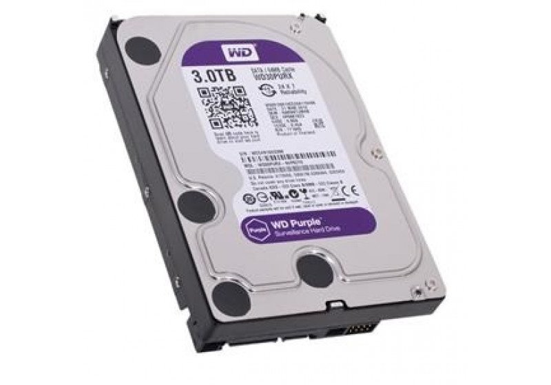 HD INTERNO 3TB WESTERN DIGITAL PURPLE SATA3 64MB WD30PURZ