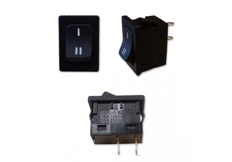 KIT 03 Unidades Chave Interruptor CRT-1115-0 15A Preto