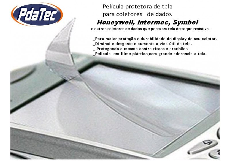 Kit 10 Películas Protetora Coletor Datalogic Skorpio X5