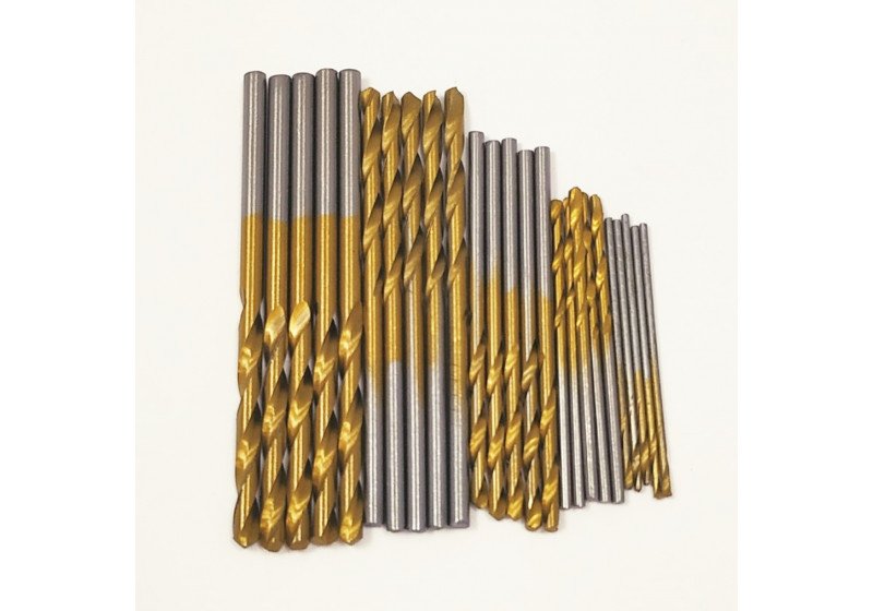 Kit 25 brocas 1MM A 3MM