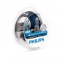 Lâmpada Branca Crystal Vision 9006 Ultra HB4 Philips +W5W