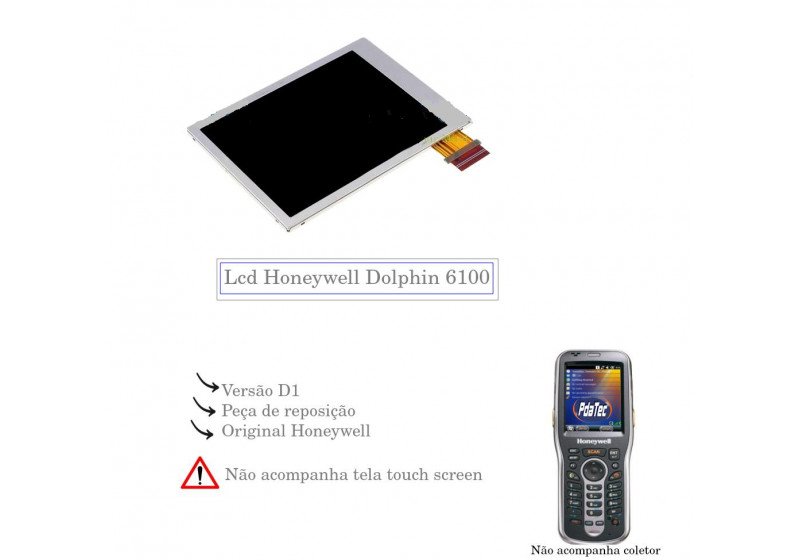 Lcd Coletor Honeywell Dolphin 6100