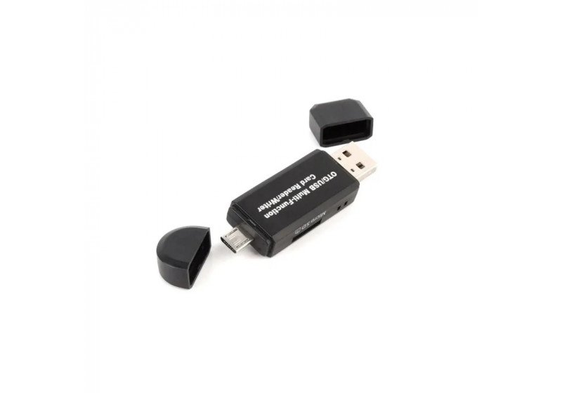 Leitor Cartao Multi Funcao SD Micro SD Usb 2.0 Otg