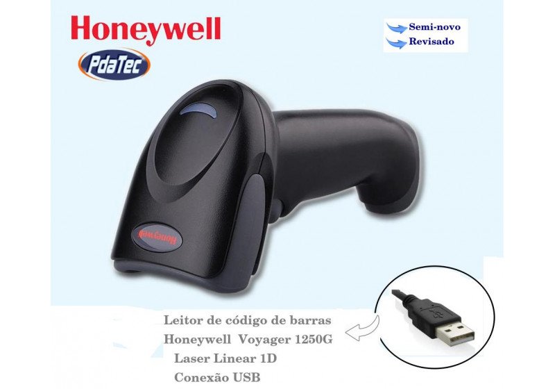 Leitor Honeywell Voyager 1250G Laser Linear 1D USB Semi-novo