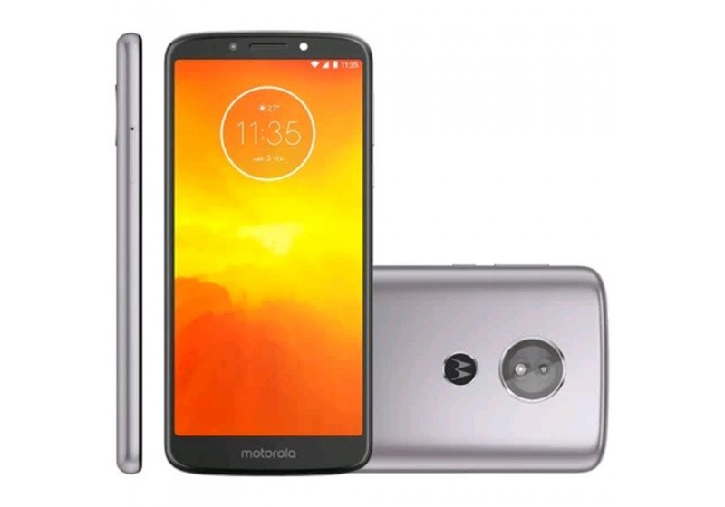 MOTOROLA MOTO E5  XT1944 32GB DUAL CHIP 13MO 4G PLATINUM TELA 5.7