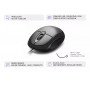 Mouse Classic Box Óptico 3 Botões Multilaser 1200dpi