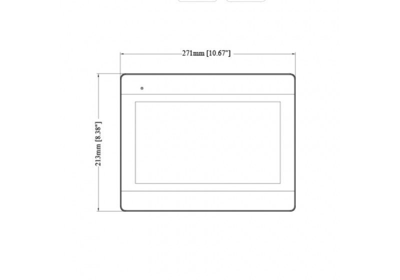 Película Protetora anti reflexo IHM Weintek MT8106ip