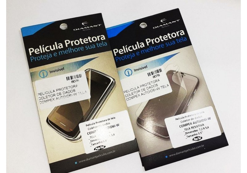 Pelicula Protetora Coletor De Dados Compex Autoid6i-w Tela R