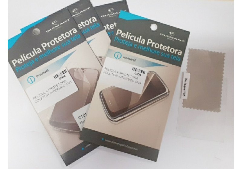 Película Protetora de Tela para coletor de Dados Intermec CN3