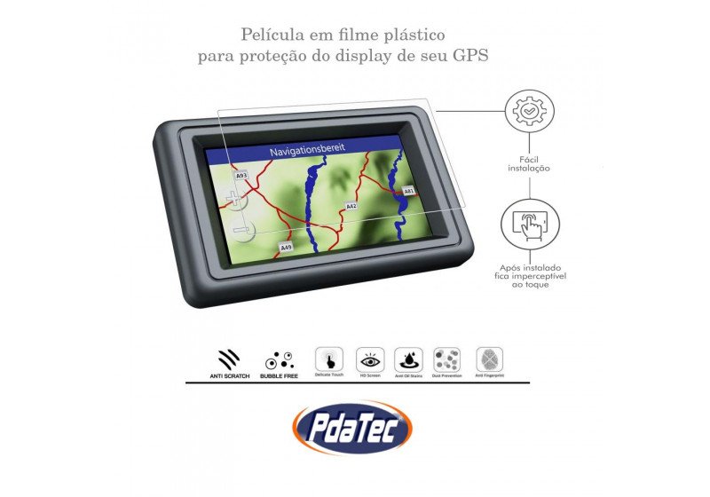 Película Protetora em filme plástico para GPS BMW Motorrad Navigator IV