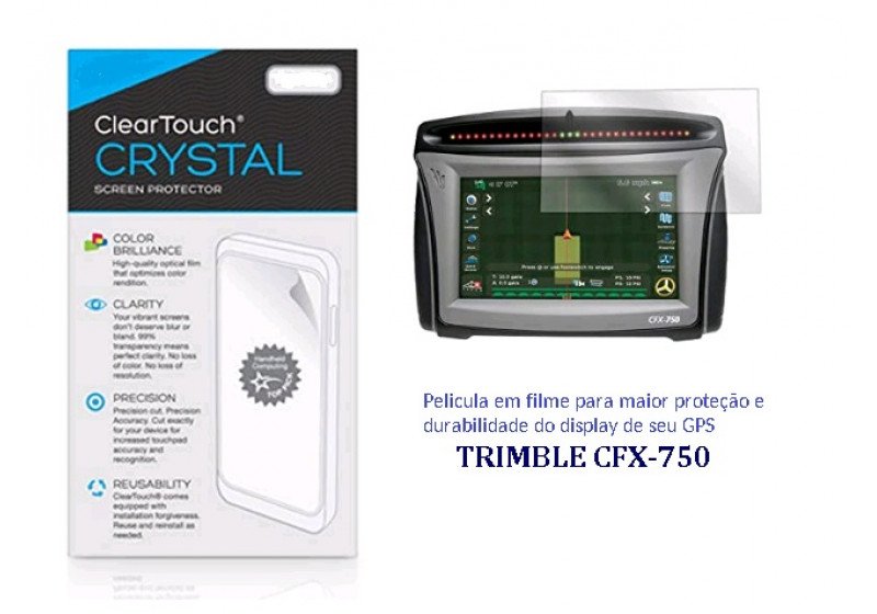 Película protetora Tela para Gps Trimble CFX-750 FMX-750