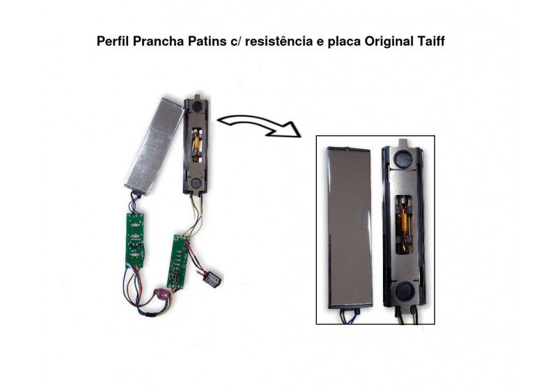 Perfil Prancha Patins c/ resistência e placa Original Taiff