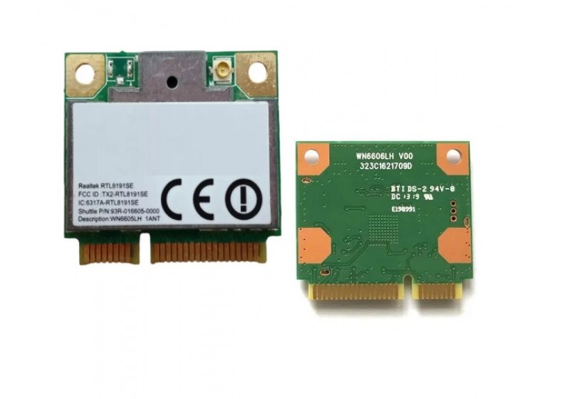 Placa De Rede Sem Fio Wireless Notebook Mini Pci-e RTL8191SE