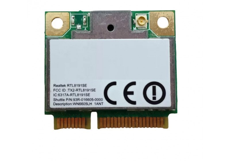 Placa De Rede Sem Fio Wireless Notebook Mini Pci-e RTL8191SE