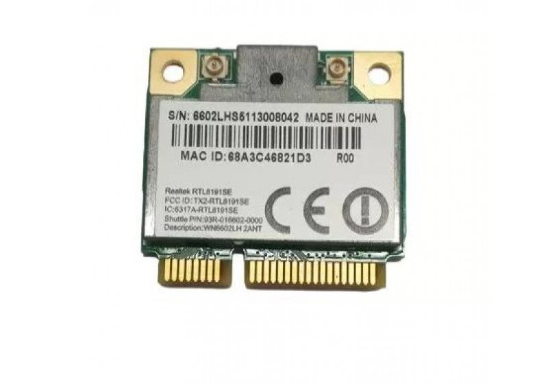 Placa De Rede Sem Fio Wireless Notebook Mini Pci-e RTL8191SE