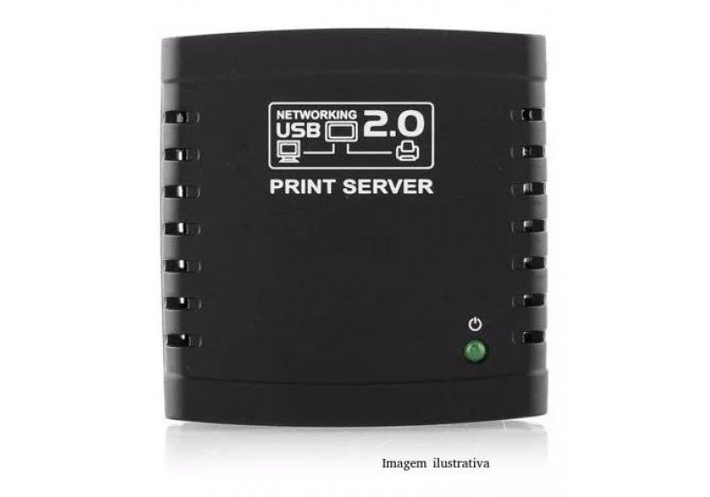 Servidor de Impressão Usb 2.0 Print Server Comtac Semi-novo