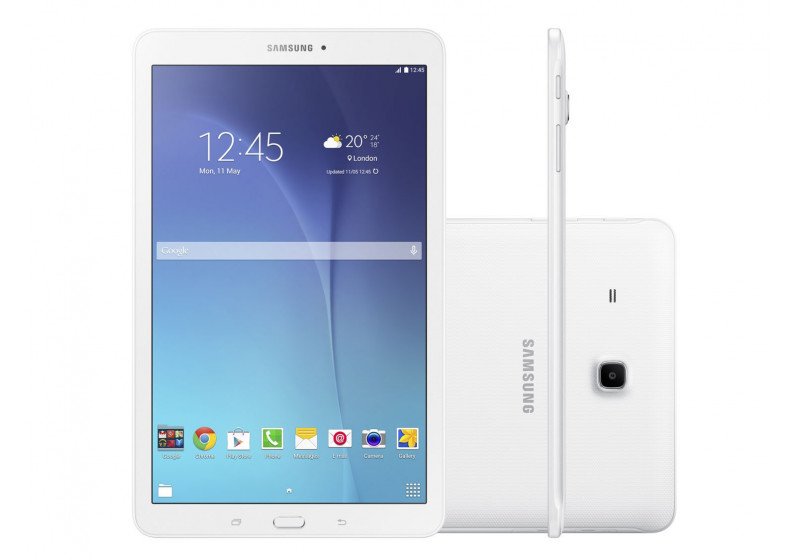 TABLET SAMSUNG T561 GALAXY TAB E 9.6 POL 8GB 3G BRANCO