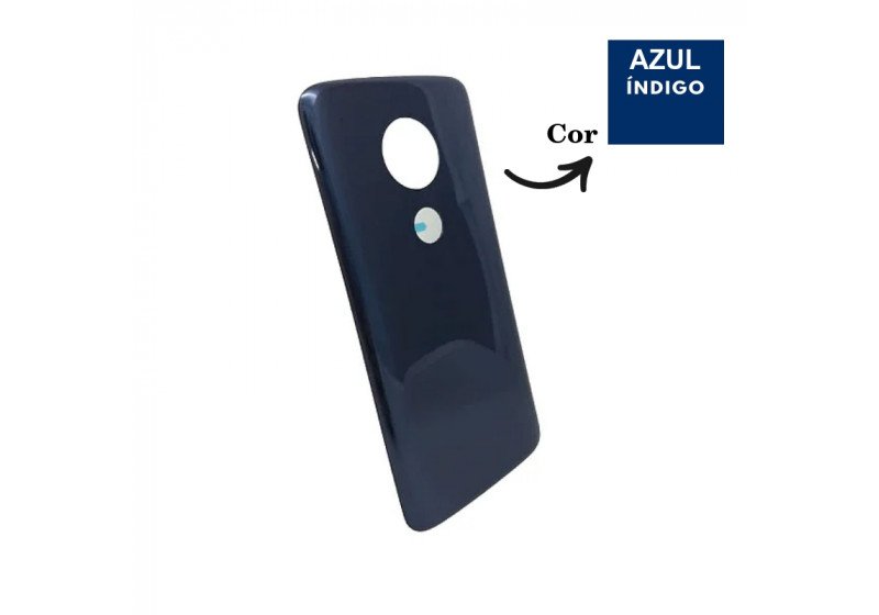 Tampa da Bateria Motorola Moto G6 Play XT1922 Azul Índigo