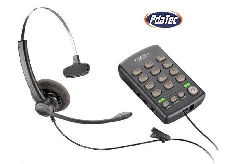 TELEFONE COM FONE DE OUVIDO/TIARA PRATICA PLANTRONICS T110