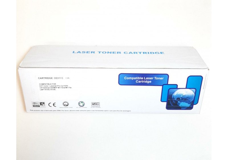 Toner Hp Ce311a (126a) Cyan - Compativel